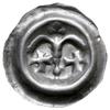 brakteat ok. 1267-1278; Arkady z krzyżykami; BRP Prusy T4.8, Neumann 1.r; srebro 0.22 g, ładny