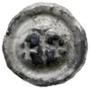 brakteat ok. 1267-1278; Arkady z krzyżykami; BRP Prusy T4.8, Neumann 1.r; srebro 0.22 g, ładny