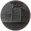 medal z 1918 r. autorstwa Oertela wybity z okazji 350. lecie Gimnazjum w Toruniu; Aw: Widok budynk..