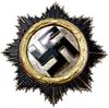 III Rzesza 1933-1945, Złoty Krzyż Niemiecki (Deutsches Kreuz) 1941, srebro 81.74 g, 64 mm, na szpi..