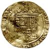 2 excelenty, Sevilla, na awersie gwiazda i litera S; Cayon 2937, Fr. 129; złoto 6.81 g, gięty