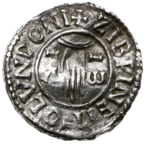 denar typu first hand, 979-985, mennica London, mincerz Sibwine