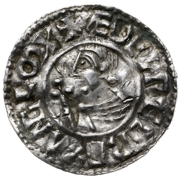 denar typu crux, 991-997, mennica Lincoln, mince