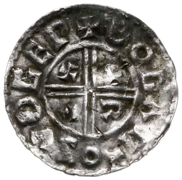 denar typu crux, 991-997, mennica Southwark, min