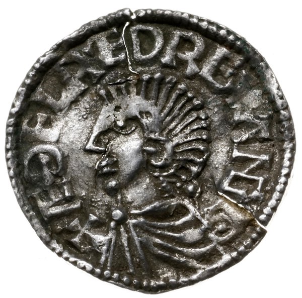denar typu long cross, 997-1003, mennica Chester, mincerz Swegen