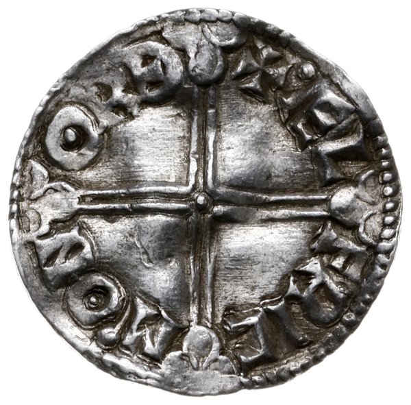denar typu long cross, 997-1003, mennica Norwich