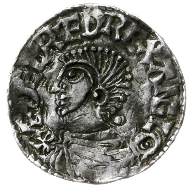 denar typu long cross, 997-1003, mennica Rochest