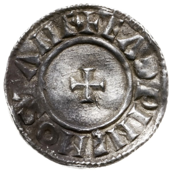 denar typu small cross, 1009-1017, mennica Stamford, mincerz Eadwine