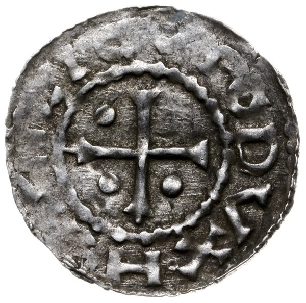 denar 948-955, mincerz Anti; Krzyż z trzema kulk