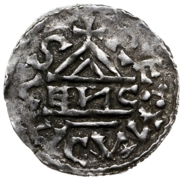 denar 948-955, mincerz Anti; Krzyż z trzema kulk