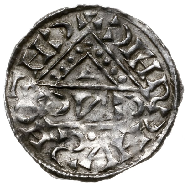denar 1018-1026, mincerz Anti; Napis HEINRICVS D