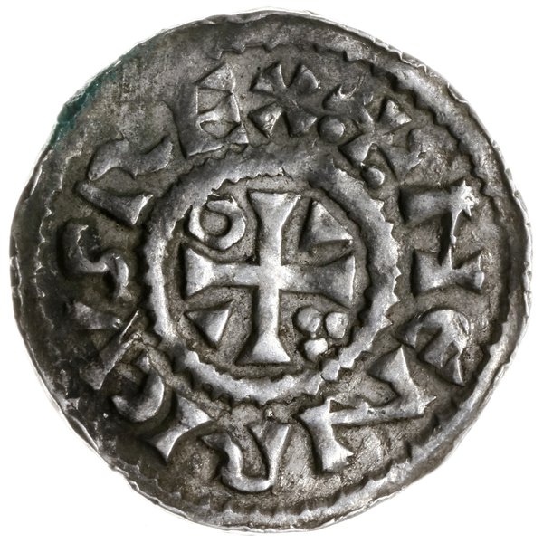 denar 1002-1009, mincerz Haz; Krzyż z kółkiem, d