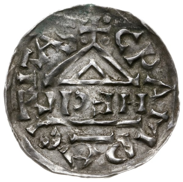 denar 1002-1009, mincerz Haz; Krzyż z kółkiem, d