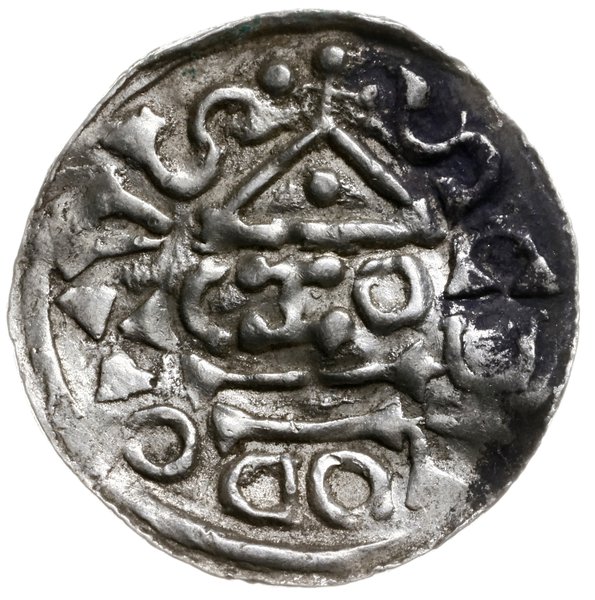 denar 995-1002, mincerz Kid; Krzyż z dwoma kółka