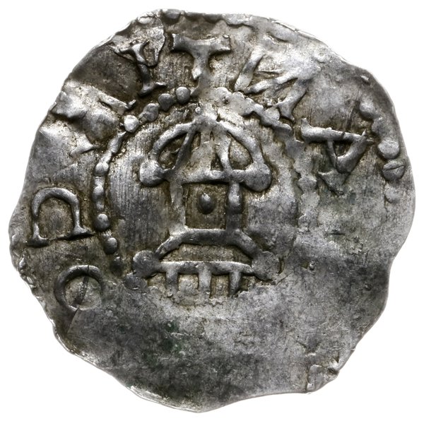 denar 1018-1022; Popiersie w lewo, RVODHARDVS EP
