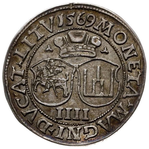 czworak 1569, Wilno; końcówki napisów L/LITV, na