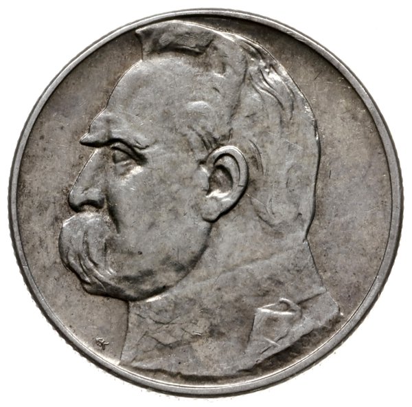 2 złote 1936, Warszawa; Józef Piłsudski; Parchim
