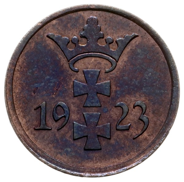 1 fenig 1923, Berlin; AKS 25, CNG 508.I.a, Jaege