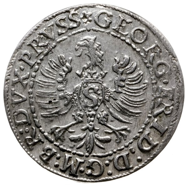 grosz 1595, Królewiec; Henckel 3172a, Slg. Marie