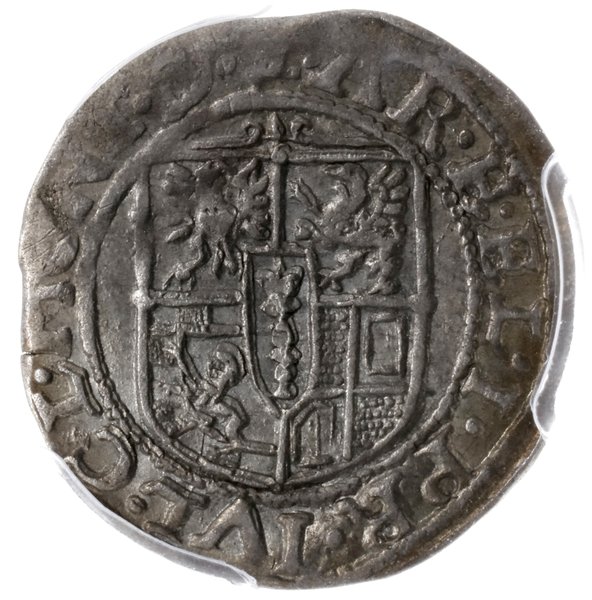 grosz (1/24 talara) 1612, Drezdenko; odmiana z j