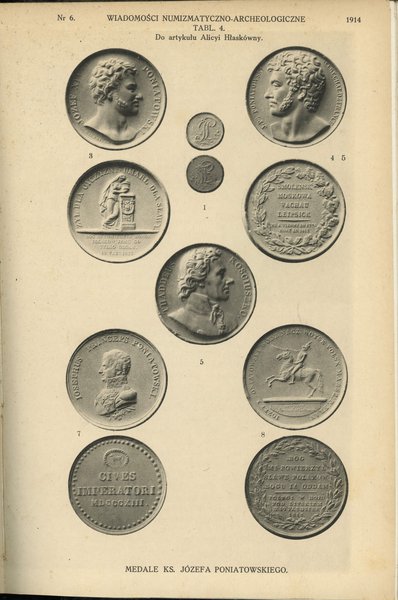 Wiadomości Numizmatyczno-Archeologiczne 1914 i 1