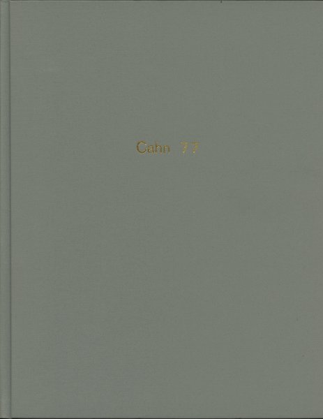Adolph E. Cahn - Versteigerungs-Katalog 77