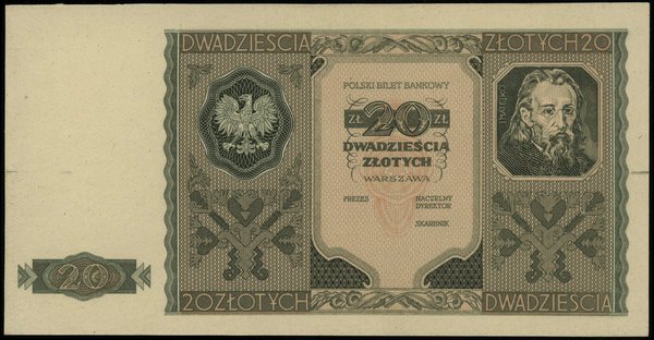 20 złotych bez daty (po 1956 r.) projektu Ryszar