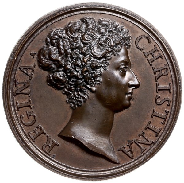 medal pamiątkowy z 1680 r., sygnowany I H F (Ham