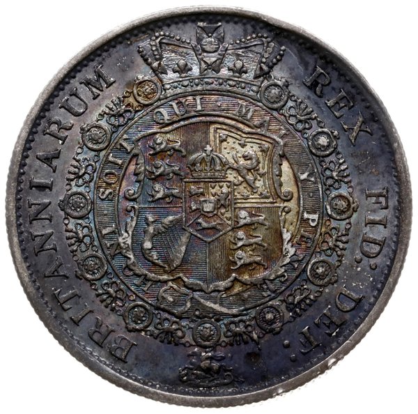 1/2 korony 1817; S. 3788; patyna