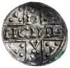 denar 1018-1026, mincerz Oc; Napis HEINRICVS DVX wkomponowany w krzyż / Dach kaplicy, pod nim OCH;..