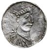 denar 1025-1027, mincerz Ag; Popiersie króla w p