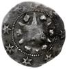 kwartnik z początku XIV w.; Sześcioramienna gwiazda z kropką w środku oraz krzyżykami w kątach ram..