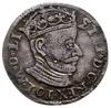 trojak 1580, Wilno; głowa króla dzieli napis u góry, odmiana z nominałem III u góry rewersu; Iger ..