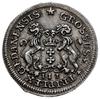 trojak w czystym srebrze 1755, Gdańsk; wariant z mniejszą cyfrą 3 w monogramie; srebro 2.24 g; Ige..