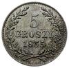 5 groszy 1835, Wiedeń; Bitkin 3, Kop. 7857 (R1), Plage 296; piękne