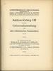 A. Riechmann & Co. - Auktions-Katalog VIII; Univ