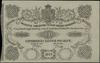 Pożyczka Ogólna Narodowa Polska, obligacja tymczasowa na 40 złotych 1863, numeracja 00749; Lucow 2..