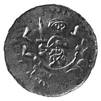 denar (Morawy), Aw: Książę z mieczem na półksięż