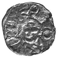 książę Konrad, denar, Aw: Krzyż i napis O..OIM.., Rw: Krzyż i napis ..ON.., Dbg.904, 0,9 g.