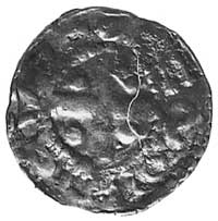 cesarz Otto III 983-1002, denar, Aw: Krzyż, w polu 4 kulki i napis wstecz ODDO IMP AVG, Rw: Poziom..