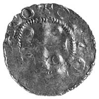 Otto I, denar, Aw: Krzyż, w polu 4 kulki i napis