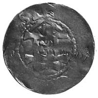 denar, Aw: Kapliczka i napis ..ST.., Rw: Krzyż, w polach 4 kulki i napis SC..M., Dbg.836, 1,0 g.