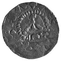 król Otto III, denar, Aw: Krzyż równoramienny i 