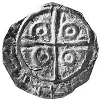 denar jednostronny j.w., Kop.X.3 -rr-, Suchodolski typ IX.15, Gum.3, 1,0 g., moneta bardzo rzadka,..