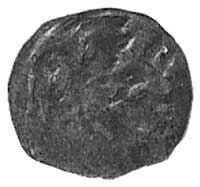 denar, Dymin, Aw: Lilia, Rw: Gryf, Kop.IV (awers), Kop.III (rewers) -rr-, Dbg.189a