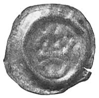 Dania- Eryk Pomorski 1396-1439, brakteat, mennica Lund, korona, Galster 1966, 0,2 g.