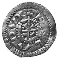 denar, Aw: Krzyż w polu 2 X i napis BELA DVX, Rw