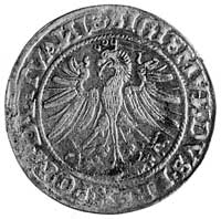 grosz 1535, Wilno, Aw: Orzeł i napis, Rw: Pogoń i napis, Kop.I.1a -r-, Gum.514, T.7