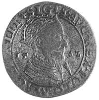 trojak 1562, Wilno, Aw: Popiersie i napis, Rw: Pogoń i napis, Kop.III -rr-, Gum.619
