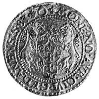 dukat 1583, Gdańsk, Aw: Popiersie i napis, Rw: Herb Gdańska i napis, Kop.I.6.a -rr- Fr.3